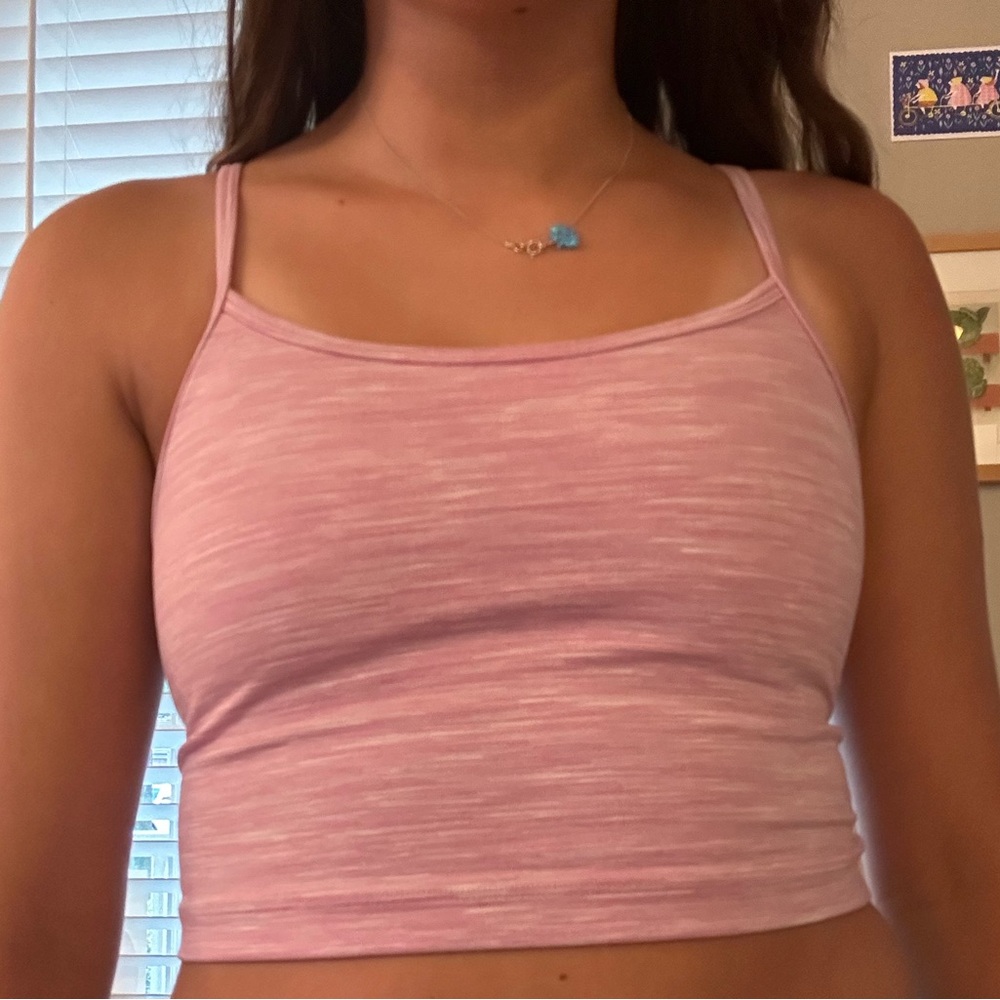 Pink Crop Tank